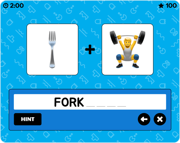Word-guess learning game